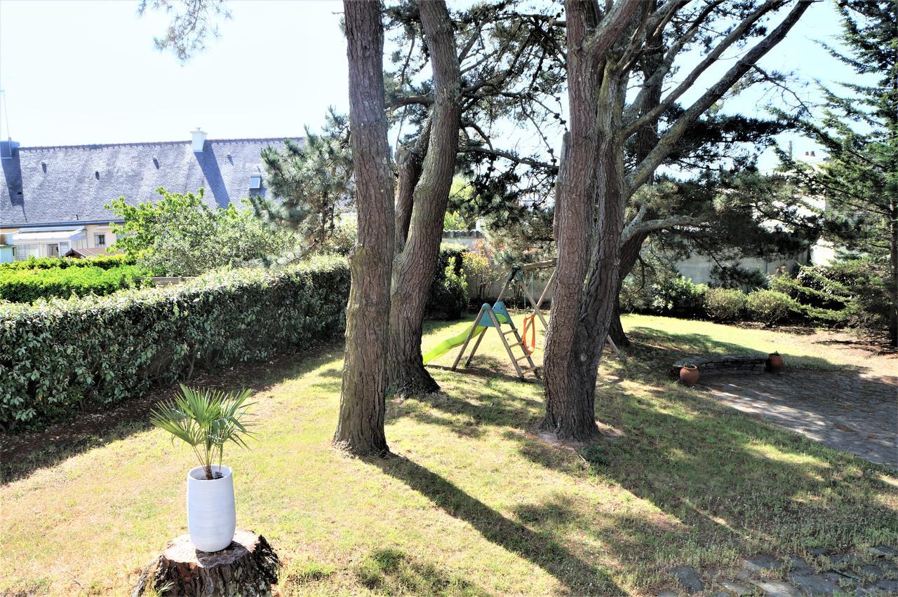 Maison 7 Personnes Avec Grand Jardin - Proche Plage - Argantel Ploemeur Exterior foto