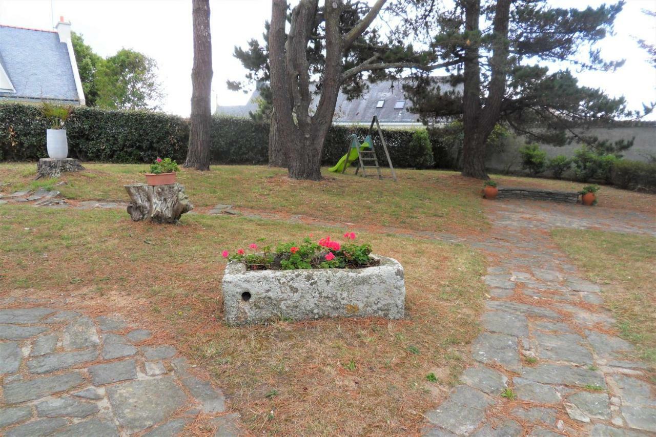 Maison 7 Personnes Avec Grand Jardin - Proche Plage - Argantel Ploemeur Exterior foto